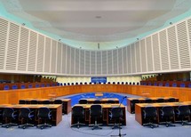 Sala rozpraw Europejskiego Trybunału praw Człowieka