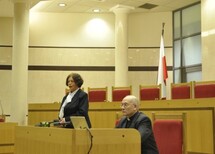 Sędzia Trybunału Konstytucyjnego prof. Teresa Liszcz, ks.dr Jacek Norkowski i Prezes Trybunału Konstytucyjnego prof. Andrzej Rzepliński
Sędzia TK prof. Teresa Liszcz, ks. dr Jacek Norkowski i Prezes TK prof. Andrzej Rzepliński
Sędzia TK prof. Teresa Liszcz, ks. dr Jacek Norkowski i Prezes TK prof. Andrzej Rzepliński
Sędzia TK prof. Teresa Liszcz i ks. dr Jacek Norkowski
Uczestnicy wykładu.
Ks. dr Jacek Norkowski