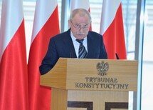 Prezes Trybunału Konstytucyjnego Pan prof. Andrzej Rzepliński i Sędziowie Trybunału.
Uczestnicy Zgromadzenia.
Prezes TK Pan prof. Andrzej Rzepliński.
Prezydent RP, Marszałek Sejmu RP, Marszałek Senatu RP, Prezes Rady Ministrów i uczestnicy Zgromadzenia.
Prezydent RP Pan Bronisław Komorowski.
Marszałek Sejmu RP Pani Ewa Kopacz.
Marszałek Senatu RP Pan Bogdan Borusewicz.
Prezes Rady Ministrów Pan Donald Tusk.
Pierwszy Prezes Sądu Najwyższego Pan Stanisław Dąbrowski.
Prezes Naczelnego Sądu Administracyjnego Pan prof. Roman Hauser.
Przewodniczący Krajowej Rady Sądownictwa Pan Antoni Górski.
Rzecznik Praw Obywatelskich Pani prof. Irena Lipowicz.
Prokurator Generalny Pan Andrzej Seremet.