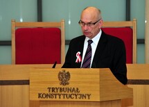 Uczestnicy spotkania.
Uczestnicy spotkania.
Prezes Trybunału Konstytucyjnego prof. Andrzej Rzepliński wita gości spotkania.
Uczestnicy spotkania.
Prezes Sądu Konstytucyjnego Republiki Litewskiej Romualdas Urbaitis.
Prof. Henryk Olszewski i Prezes Trybunału Konstytucyjnego prof. Andrzej Rzepliński.
Prof. Henryk Olszewski.
Prof. Henryk Olszewski i Prezes Trybunału Konstytucyjnego prof. Andrzej Rzepliński.