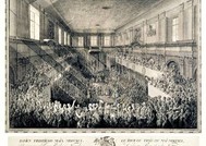 Uchwalenie Ustawy Rządowej 3 maja 1791 roku w Sali Poselskiej Zamku Królewskiego w Warszawie