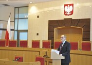 Sędzia Trybunału Konstytucyjnego prof. Mirosław Granat.
Uczestnicy konferencji.
Sędziowie Trybunału Konstytucyjnego prof. Mirosław Granat i prof. Sławomira Wronkowska-Jaśkiewicz.
Sędziowie Trybunału Konstytucyjnego prof. Mirosław Granat i prof. Sławomira Wronkowska-Jaśkiewicz.