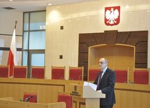 Sędzia Trybunału Konstytucyjnego prof. Mirosław Granat.
Uczestnicy konferencji.
Sędziowie Trybunału Konstytucyjnego prof. Mirosław Granat i prof. Sławomira Wronkowska-Jaśkiewicz.
Sędziowie Trybunału Konstytucyjnego prof. Mirosław Granat i prof. Sławomira Wronkowska-Jaśkiewicz.