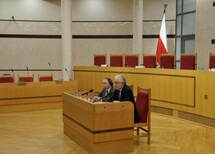 Prof. Barry Sullivan i Prezes Trybunału Konstytucyjnego prof. Andrzej Rzepliński
Prof. Barry Sullivan
Uczestnicy wykładu
Prof. Barry Sullivan i Prezes Trybunału Konstytucyjnego prof. Andrzej Rzepliński